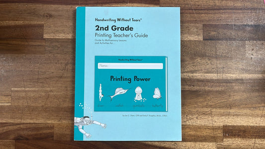 Handwriting Without Tears, 2nd grade, printing Teacher's Guide