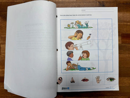 BJU Science 1 Second Ed Notebook Packet - Clean inside