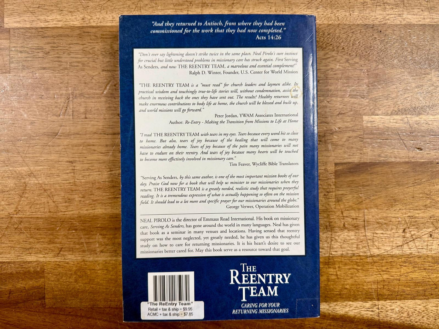 The Reentry Team: Caring for Your Returning Missionaries (Good)