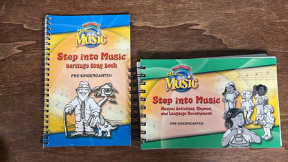 Making Music Step into Music Pre-Kindergarten SET of 3