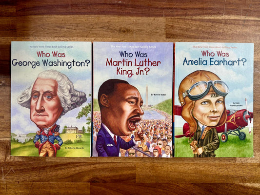 Who HQ Who Was Ser. Lot of 3