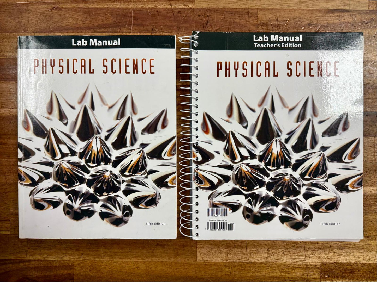 BJU Physical Science 5th Ed Complete Set - mostly good & clean