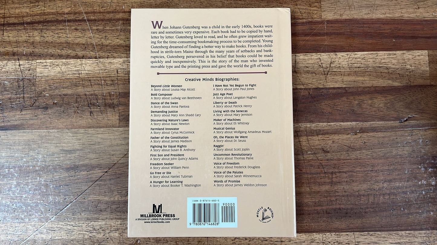 Fine Print - A Story about Johann Gutenberg