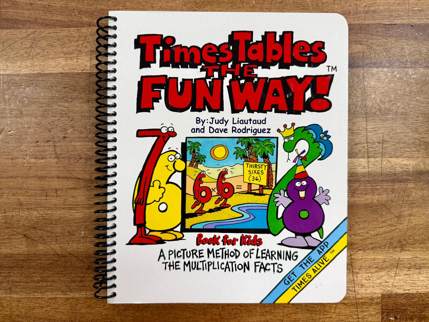 Times Tables the Fun Way Book for Kids 3rd Ed - VG
