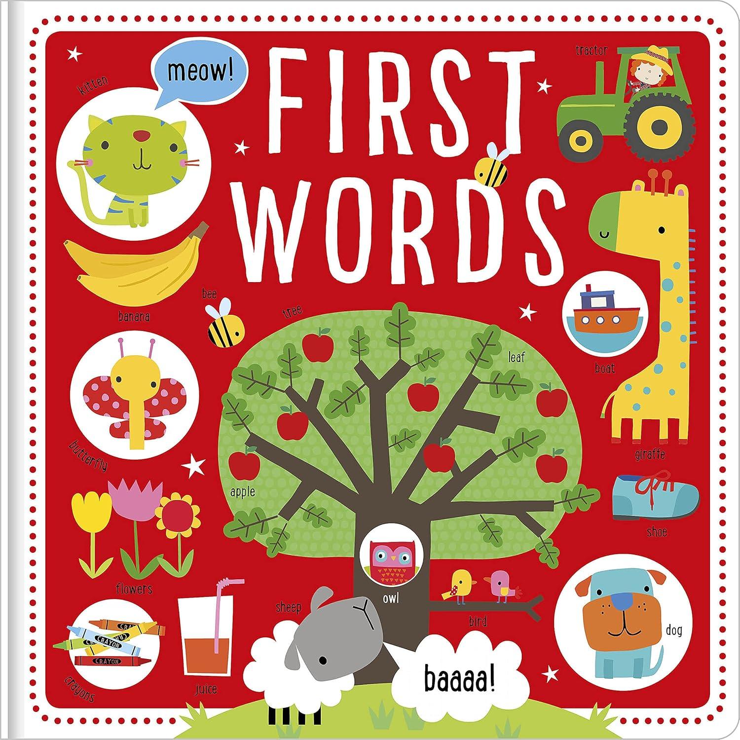 First Words Board Book – First Homeschool