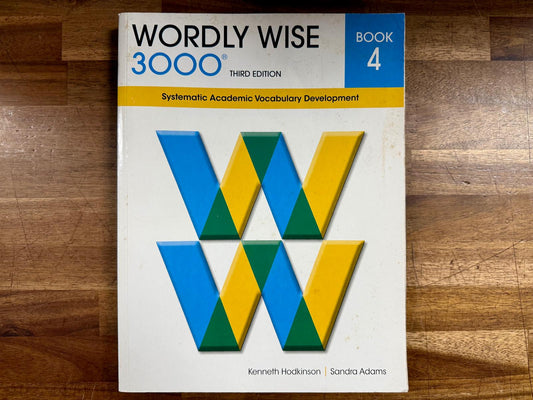 Wordly Wise 3000 3rd Ed Book 4