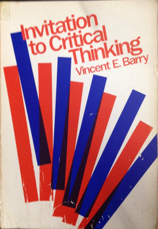Invitation to Critical Thinking  | Barry  (Condition - GOOD & USED)