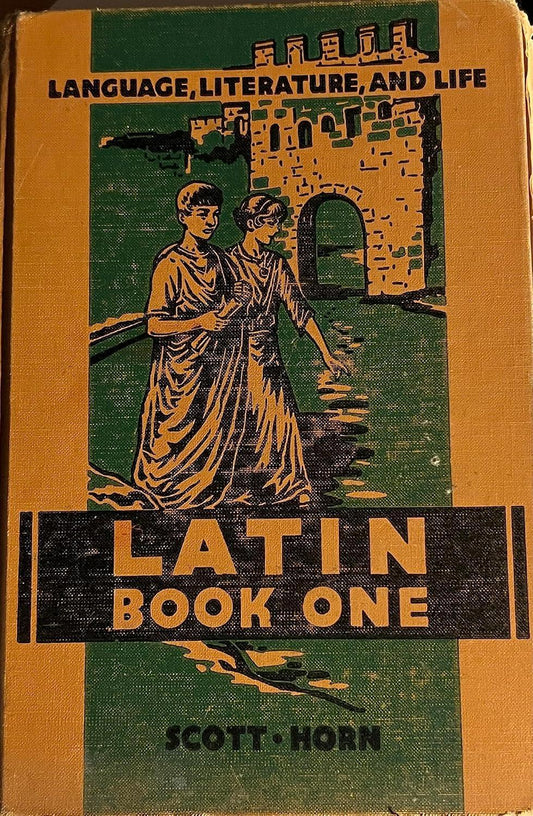 Latin Book One - Language, Literature, and Life - CONDITION Acceptable & Clean