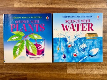 Usborne Science Activities Set: Plants & Water - Like New