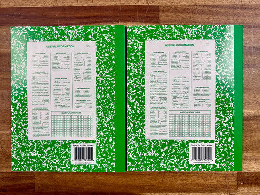 Grade 1 Composition Books LOT of 2