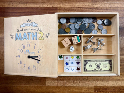 TGTB Simply Good & Beautiful Math 2 Box - VG