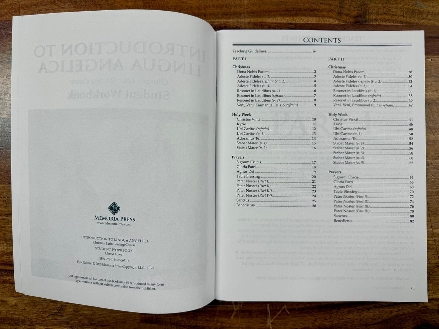 MP Introduction to Lingua Angelica SET of 3 - Like New