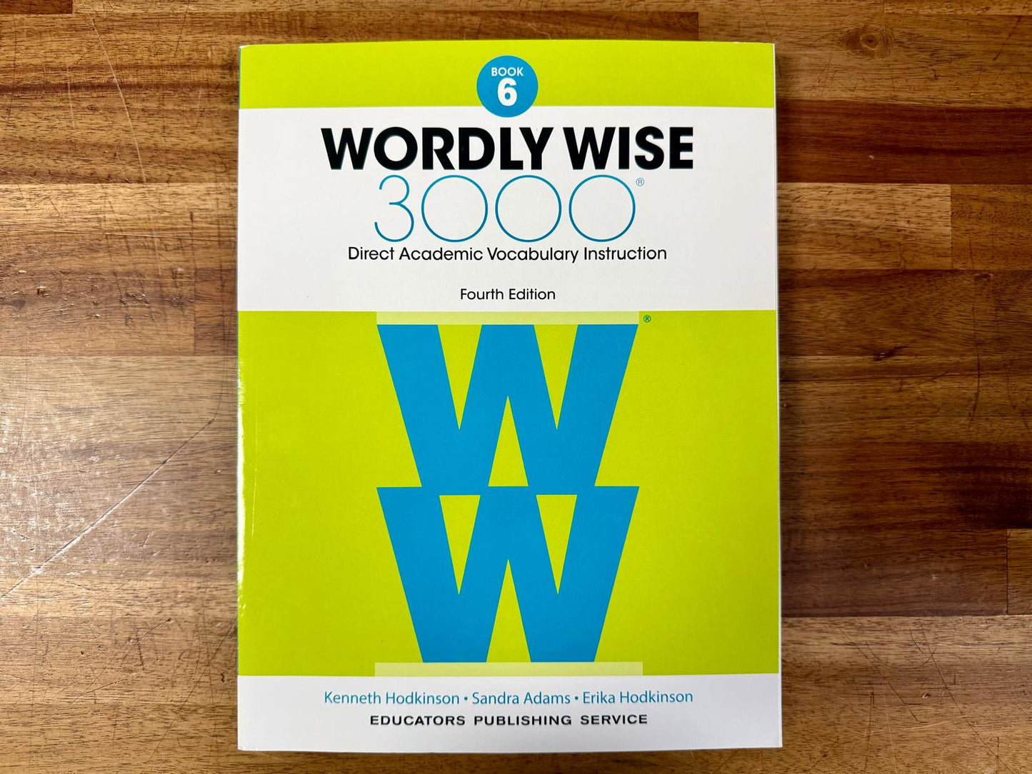 Wordly Wise 3000 Book 6 4th Ed - Like New
