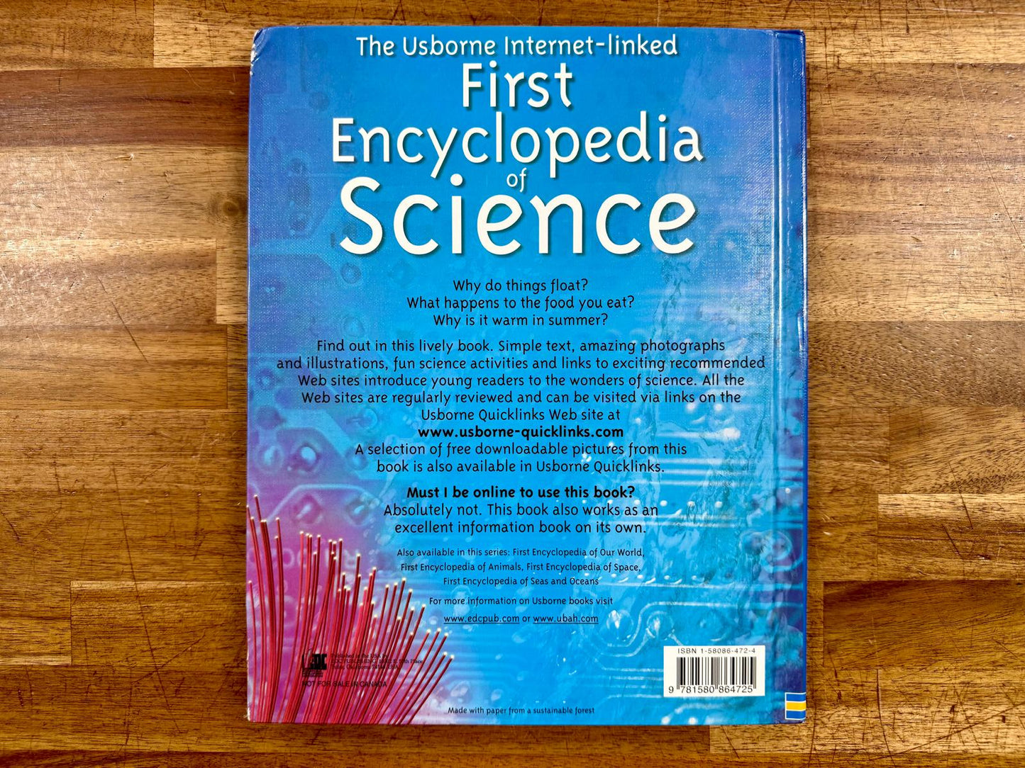 Usborne Internet-linked First Encyclopedia of Science