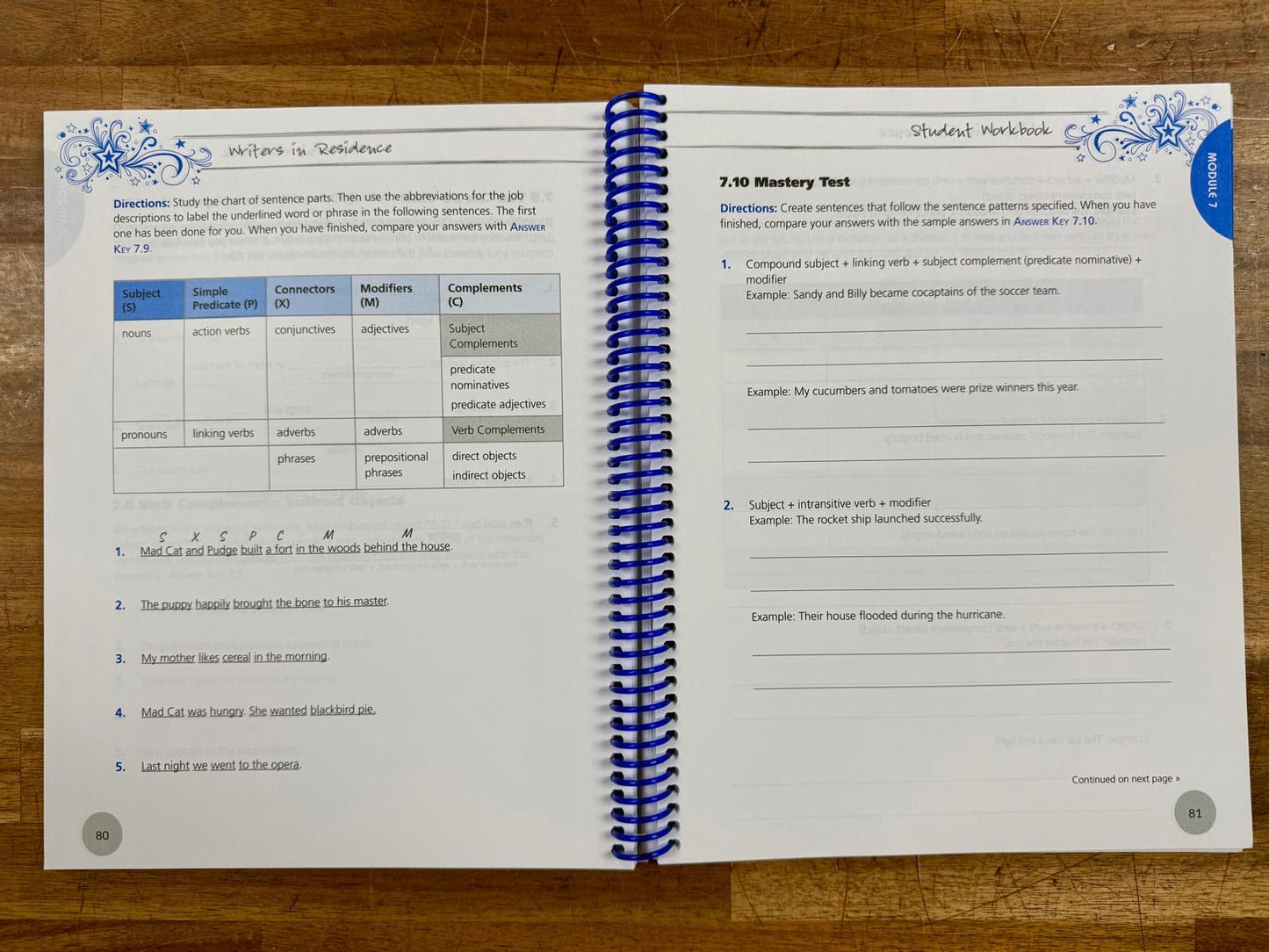 Writers in Residence Student Workbook Volume 2 - Good