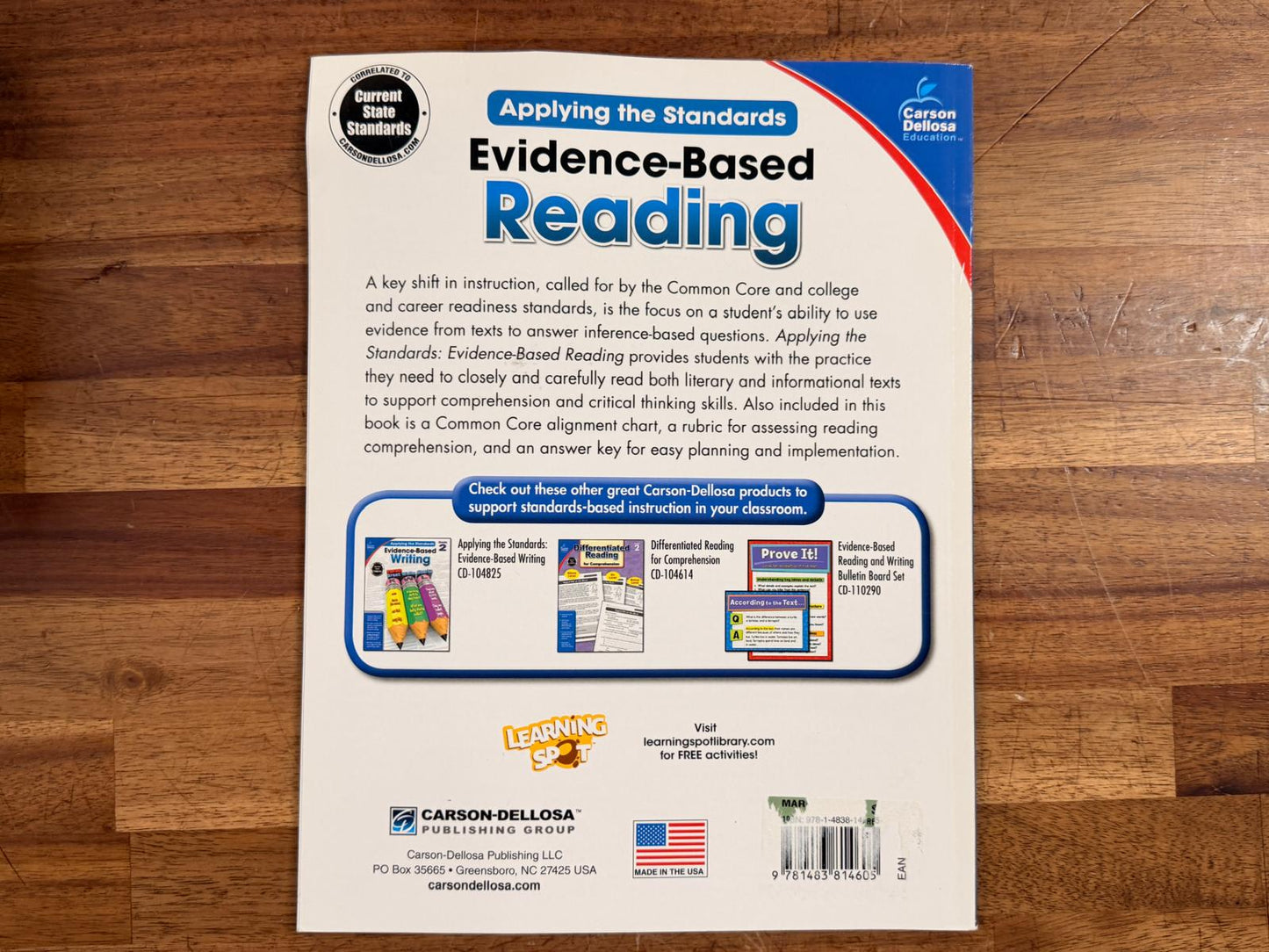 Carson-Dellosa Evidence-Based Reading Grade 2