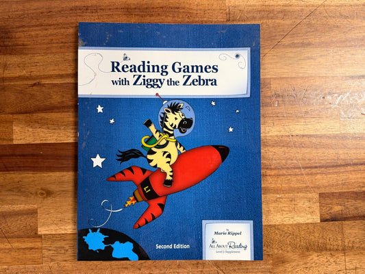 AAR Reading Games with Ziggy the Zebra 2nd Ed Workbook