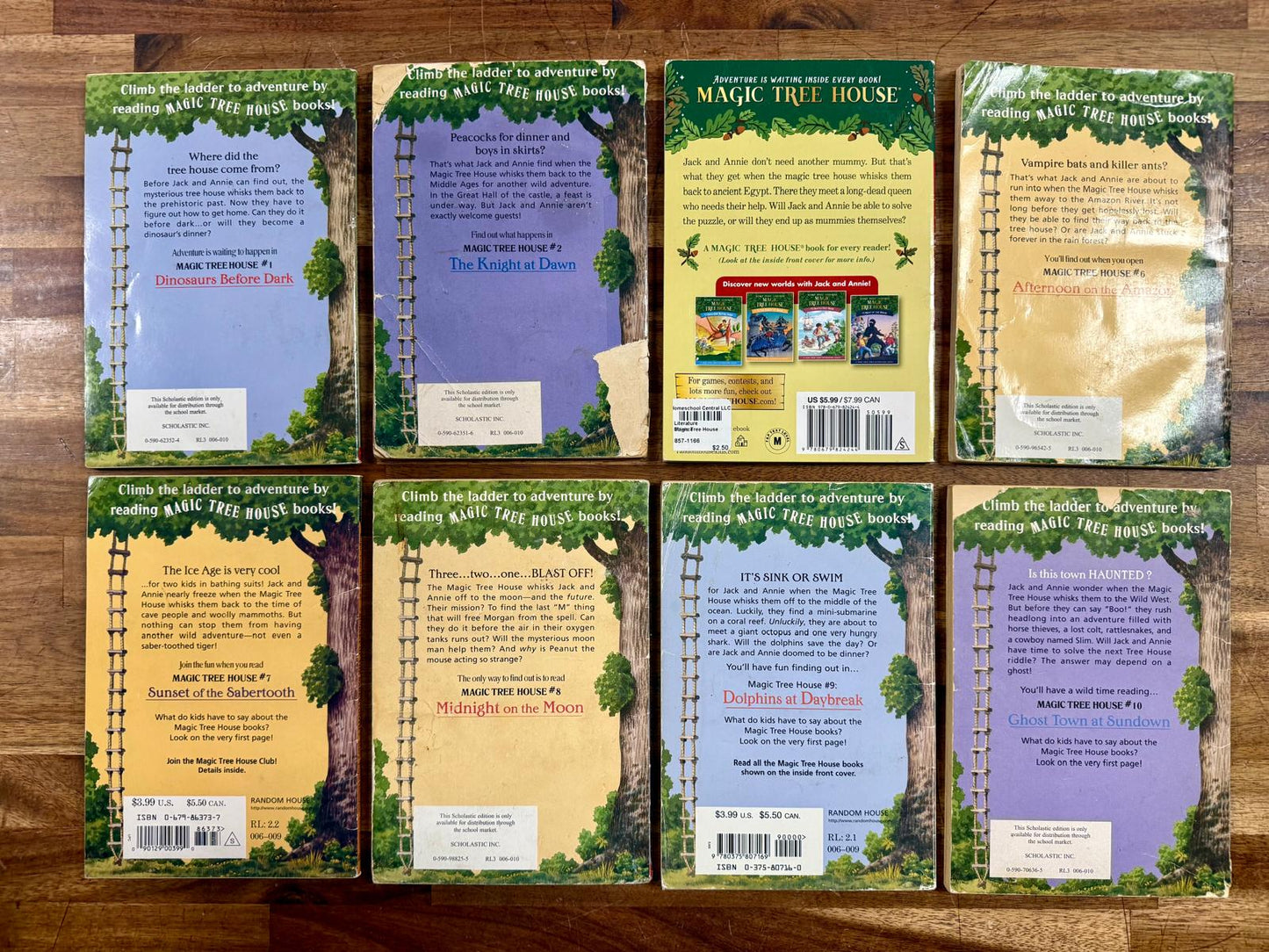 Magic Tree House Lot of 25 Books Mary Pope Osborne Paperback Set