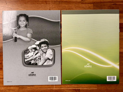 Abeka Grade 3 Health Safety Manners & Science Key Set of 4 - VG