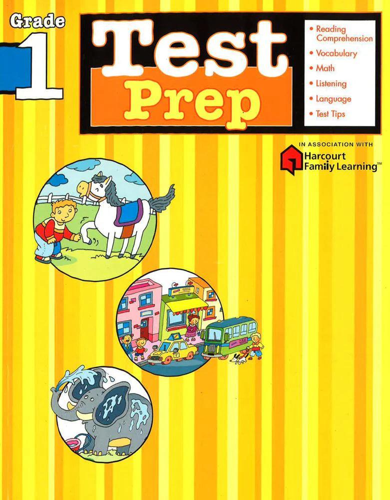 Test Prep: Grade 1 (Harcourt Family Learning series)