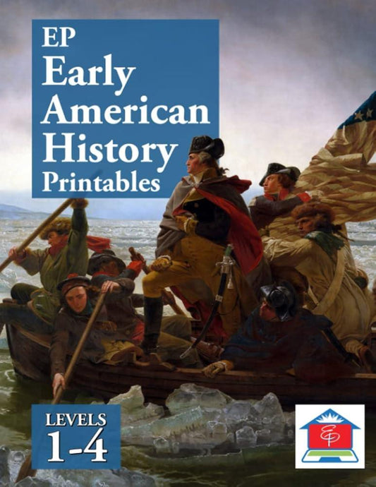 EP Early American History Printables: Levels 1-4: Part of the Easy Peasy All-in-One Homeschool cover image