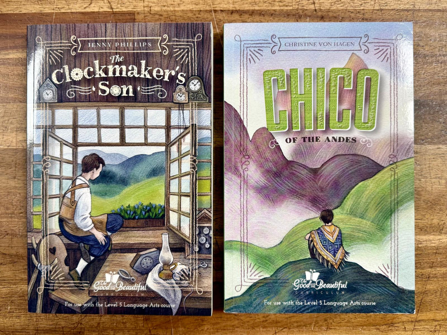 The Good & Beautiful Level 5 Readers Set of 4 - Very Good