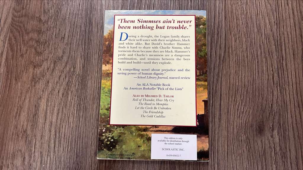 The Well by Mildred D. Taylor