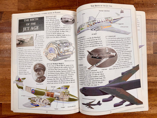 The Fantastic Cutaway Book of Flight - Jon Richards - Good