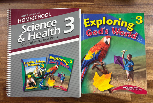 Abeka Science & Health 3 Science Kit, 3rd and 4th Edition