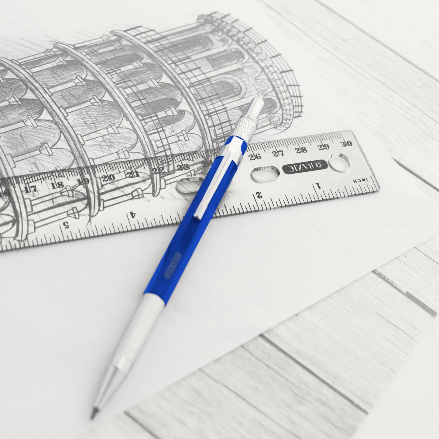 Clear Ruler 12" (30cm)