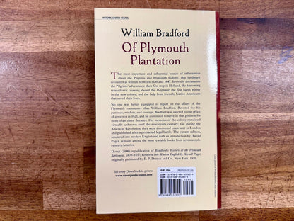 Of Plymouth Plantation by William Bradford - Acceptable