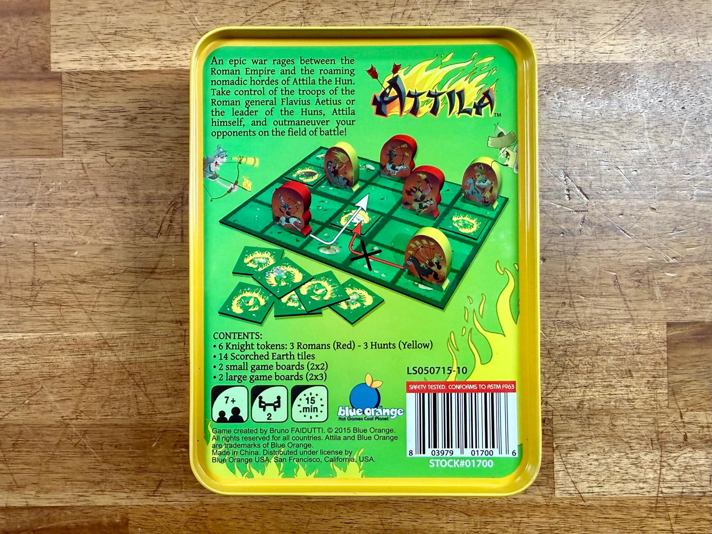 Attila Card Game by Blue Orange