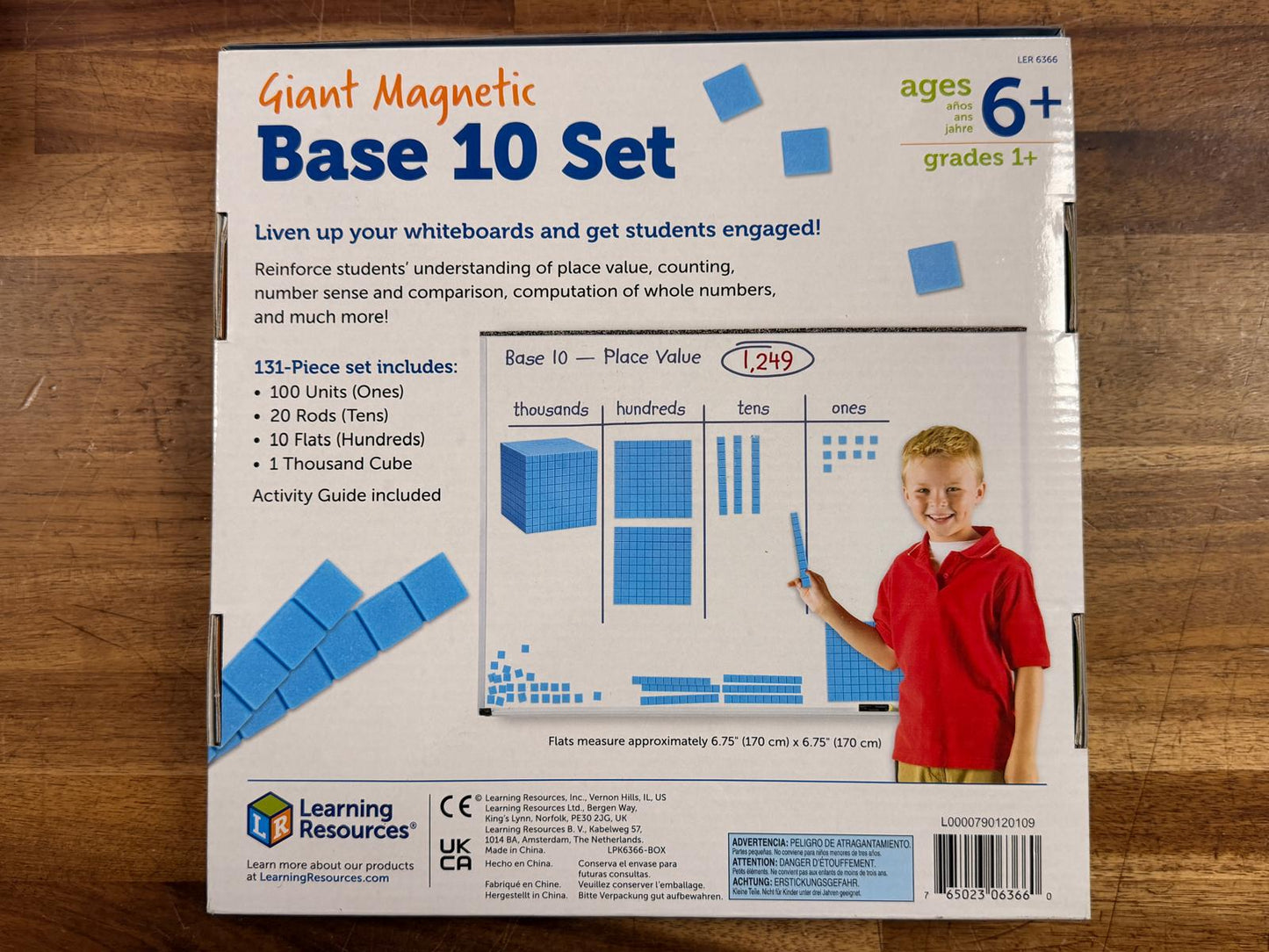 Learning Resources Giant Magnetic Base 10 Set