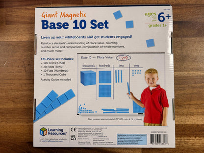 Learning Resources Giant Magnetic Base 10 Set