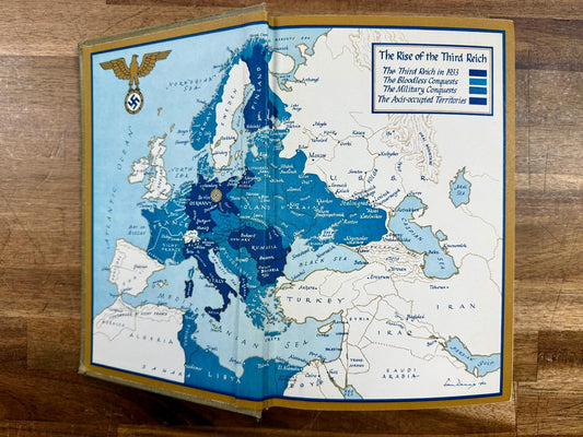 The Rise & Fall of the Third Reich (1960) - Shirer, HC, VG