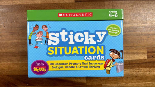Scholastic Sticky Situation Cards Grades 4-6