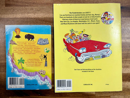 Scholastic Children's US Geography Books Lot of 2