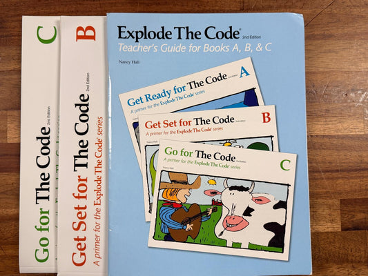 Explode the Code SET - TchrGde, Books B & C (2nd Ed)