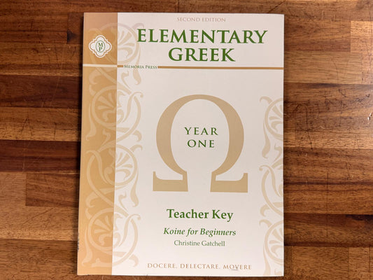 MP Elementary Greek Year 1 Teacher Key