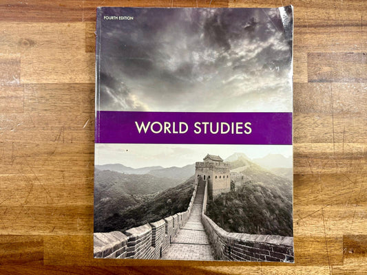 BJU World Studies Textbook - 4th Ed