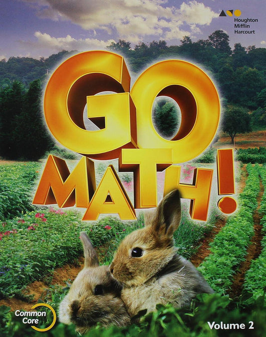 Student Edition Volume 2 Grade K 2015 (Go Math!)