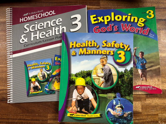 Abeka Science & Health 3 Science Kit, 3rd and 4th Edition