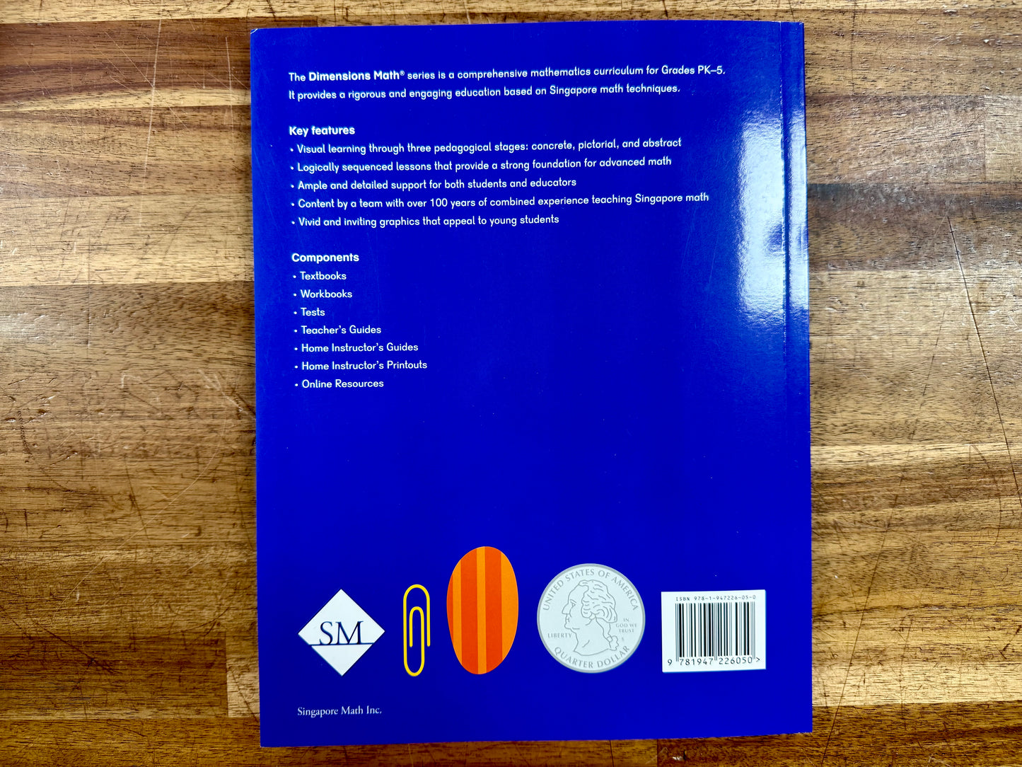 Singapore Dimensions Math 1B Set of 5 - Like New