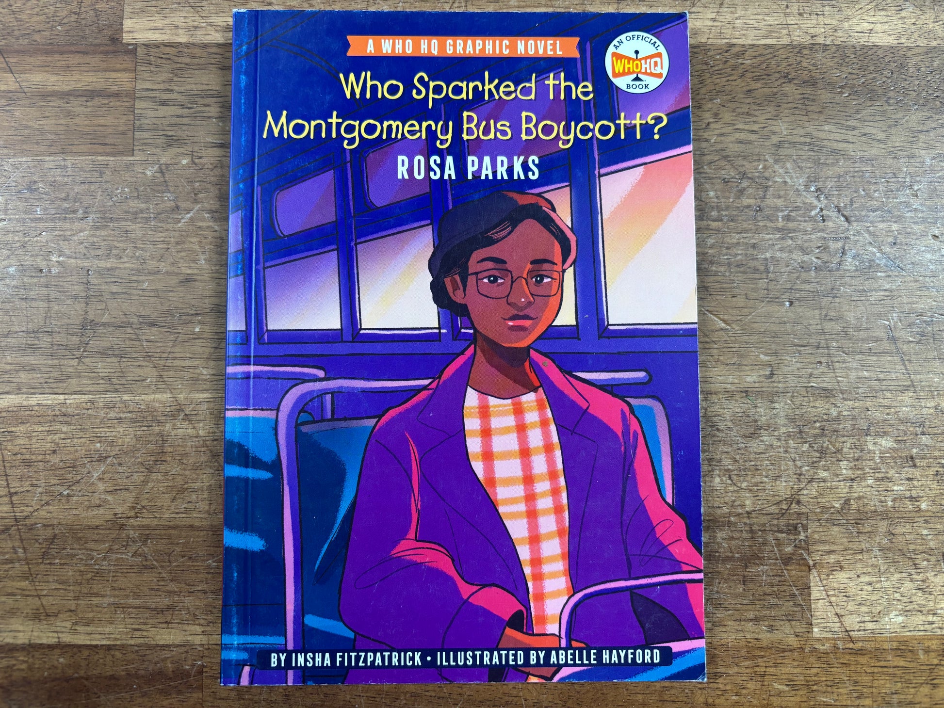 Who Sparked the Montgomery Bus Boycott? Rosa Parks Graphic Novel — front cover