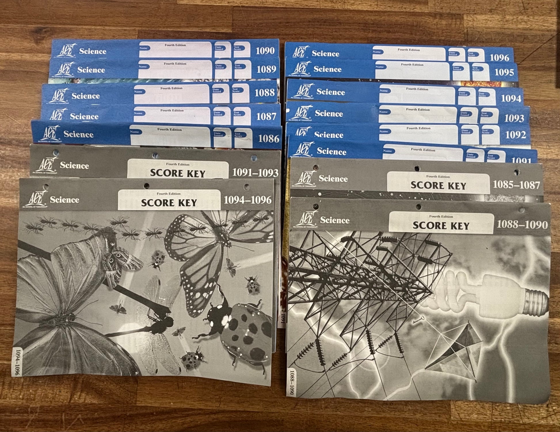 ACE Science PACE 1086-1096 Fourth Edition Set — front cover