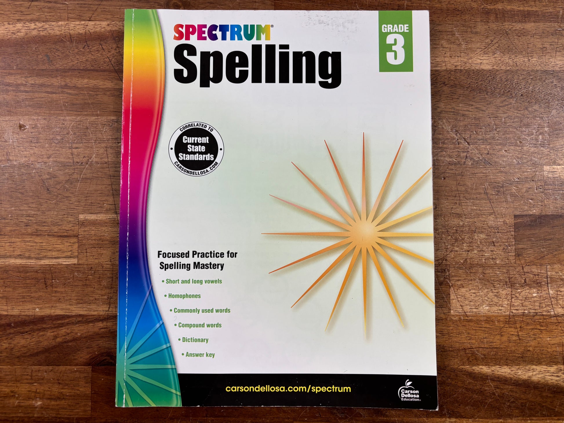 Spectrum Grade 3 Set: Spelling, Math, Language Arts, Science — photo 6 of 7