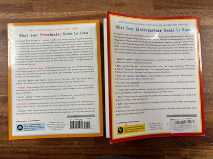 Core Knowledge: Preschooler & Kindergartner Needs to Know Set — photo 2 of 2