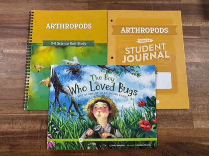 The Good and the Beautiful Arthropods Science Unit Study Set — front cover