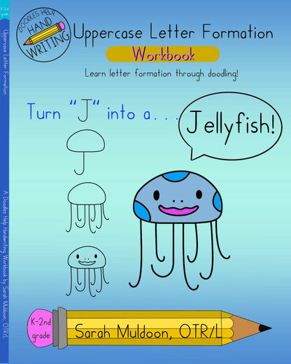 Doodles Help Handwriting SET - Uppercase/Lowercase/Nuber Formation (NEW)