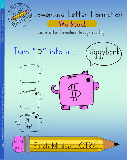 Doodles Help Handwriting SET - Uppercase/Lowercase/Nuber Formation (NEW)